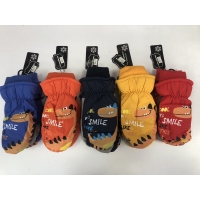 Rękawiczki narciarskie dziecięce        031123-7766  Roz  Standard  Mix kolor  